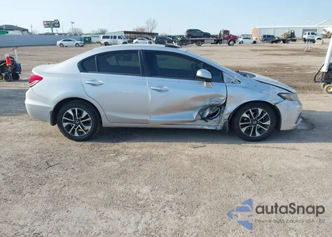 2013 Honda Civic Ex from USA, damaged, VIN 2HGFB2F83DH557579